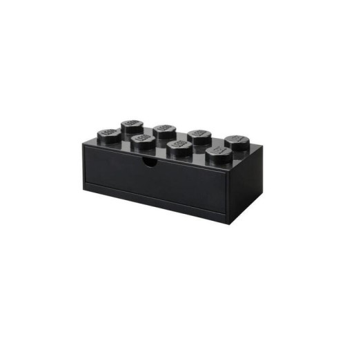 Room copenhagen lego cajón de escritorio 8, caja de almacenamiento negro, tachuelas 40211733