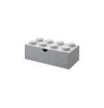 Habitación copenhague lego cajón de escritorio 8, caja de almacenamiento gris, nub 40211740