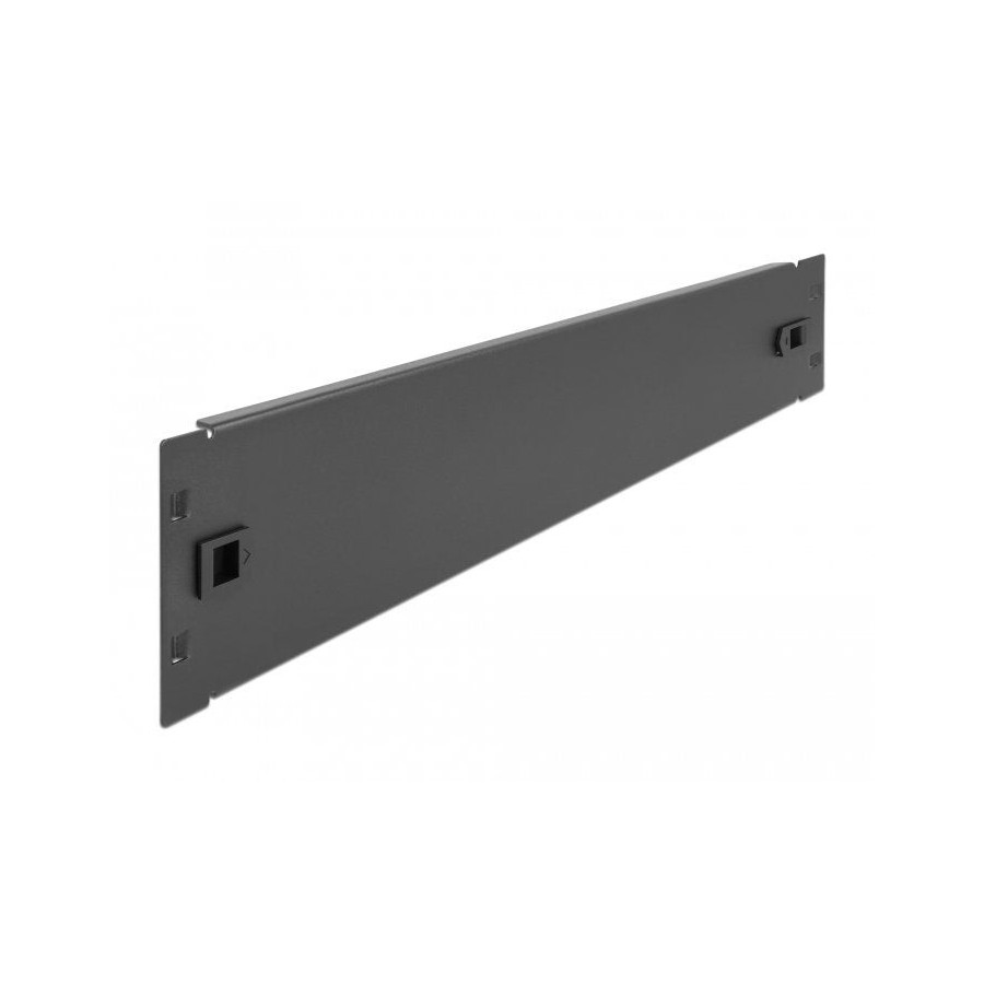 Delock 66579 cubierta ciega sin herramientas para gabinete de red 2u negro de 19?