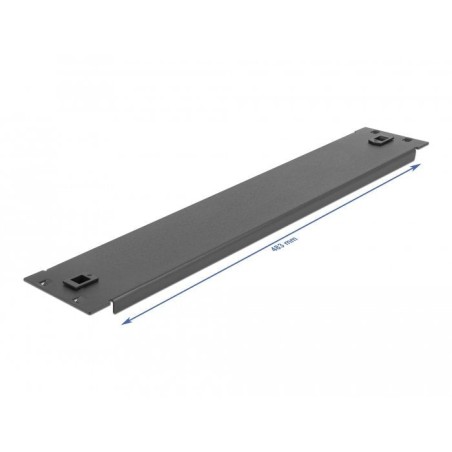 Delock 66579 cubierta ciega sin herramientas para gabinete de red 2u negro de 19?