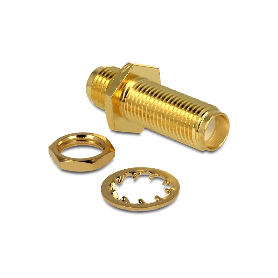 Delock 88779 adapter sma jack to sma jack
