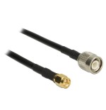 Delock 89498 antenna cable tnc plug  sma plug cfd200 10 m low loss