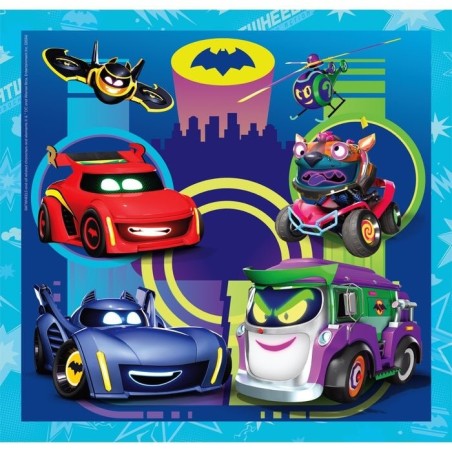 Puzzle maxi batwheels 3x48pzs