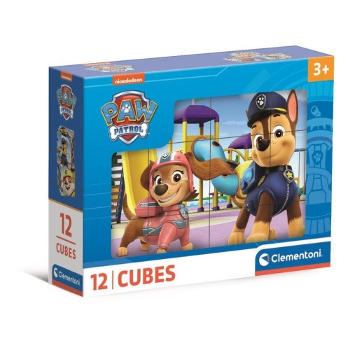 Puzzle cubo patrulla canina paw patrol 12pzs