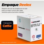 Cable intellinet cat5e utp bulk solid 305 m 1000 ft. 24awg gris
