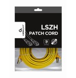 Gembird cable de red rj45 cat. 6a sftp lszh 10m amarillo pp6a-lszhcu-y-10m