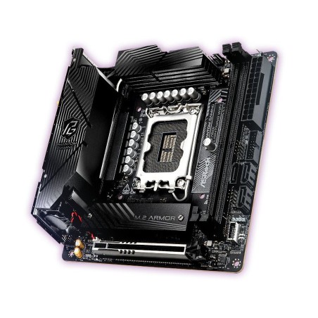 Placa base asrock b760i lightning wifi 1xhdmi 1xdp