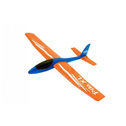 Jamara avión planeador de juguete pilo xl espuma  naranja 8+