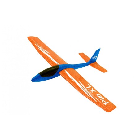 Jamara avión planeador de juguete pilo xl espuma  naranja 8+