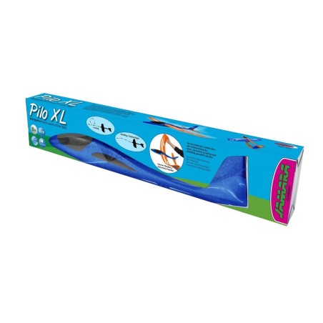 Jamara avión planeador de juguete pilo xl espuma  naranja 8+