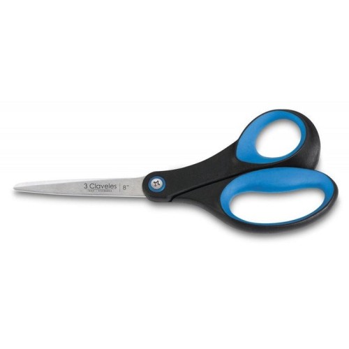 Tijera cocina 8"d 3 claveles