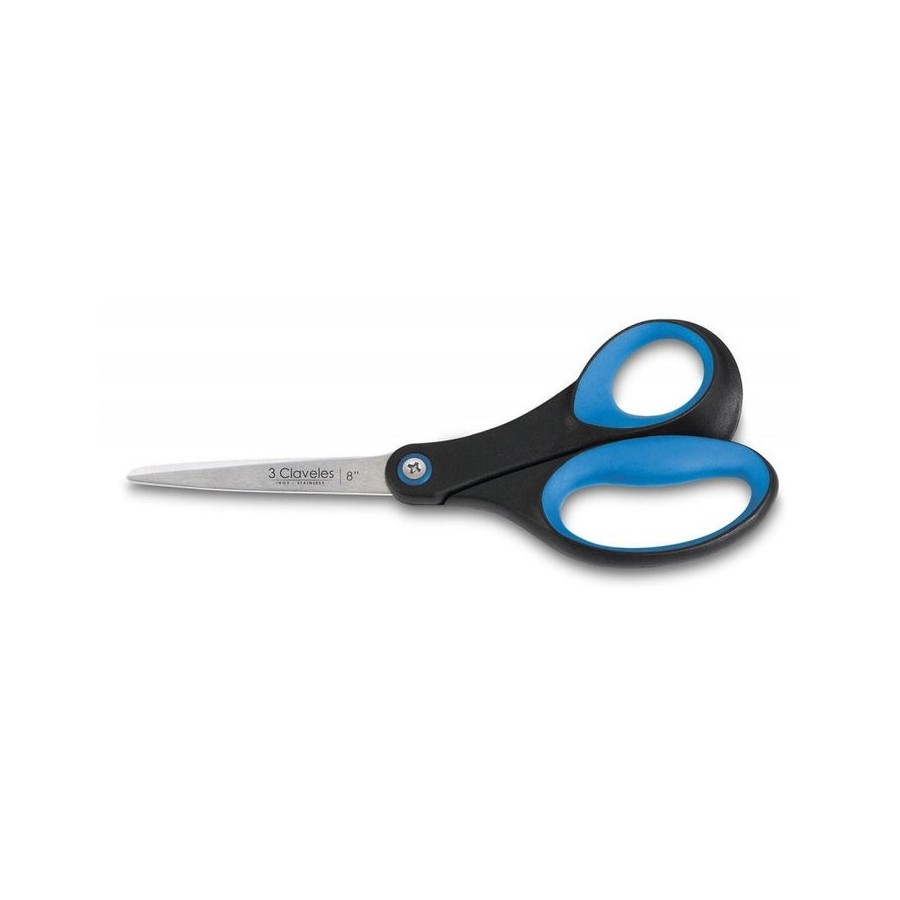 Tijera cocina 8"d 3 claveles