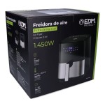 Freidora de aire 5l con pantalla led edm