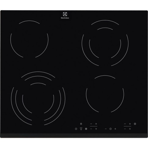 Electrolux ehf6343fok hobs negro integrado 60 cm cerámico 4 zona(s)