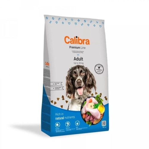 Alimento seco para perros calibra premium line adult chicken  12kg
