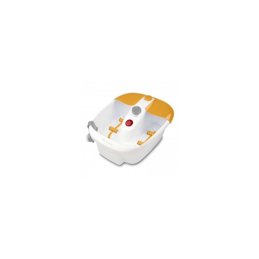 Medisana fs 883 foot spa bañera de pies naranja, blanco 80 w