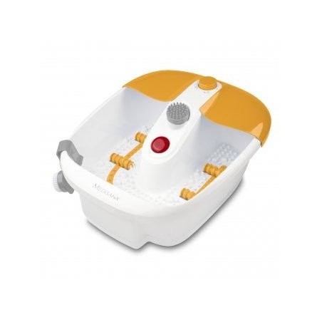 Medisana fs 883 foot spa bañera de pies naranja, blanco 80 w