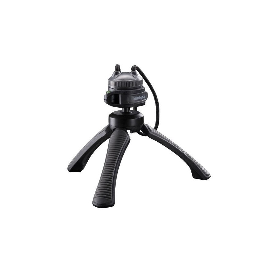 Mantona 21406 tripode smartphone/cámara digital 3 pata(s) negro, gris