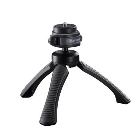 Mantona 21406 tripode smartphone/cámara digital 3 pata(s) negro, gris
