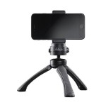 Mantona 21406 tripode smartphone/cámara digital 3 pata(s) negro, gris