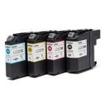Pack cartuchos tinta brother lc223valbp negro cian magenta amarillo 550 paginas