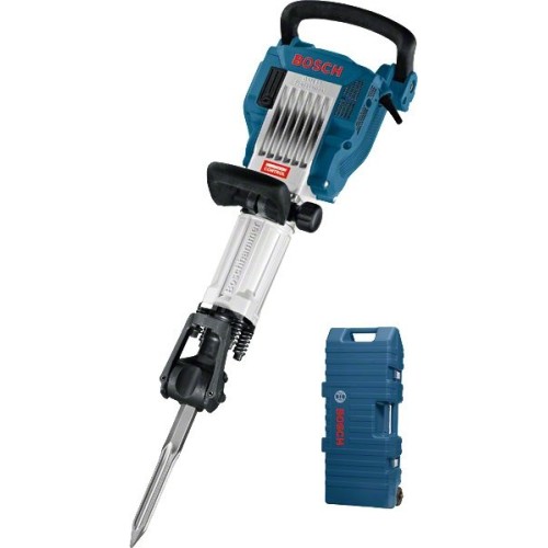Martillo demoledor bosch professional gsh 16-28 professional azul, 1.750 vatios, carro 611335000