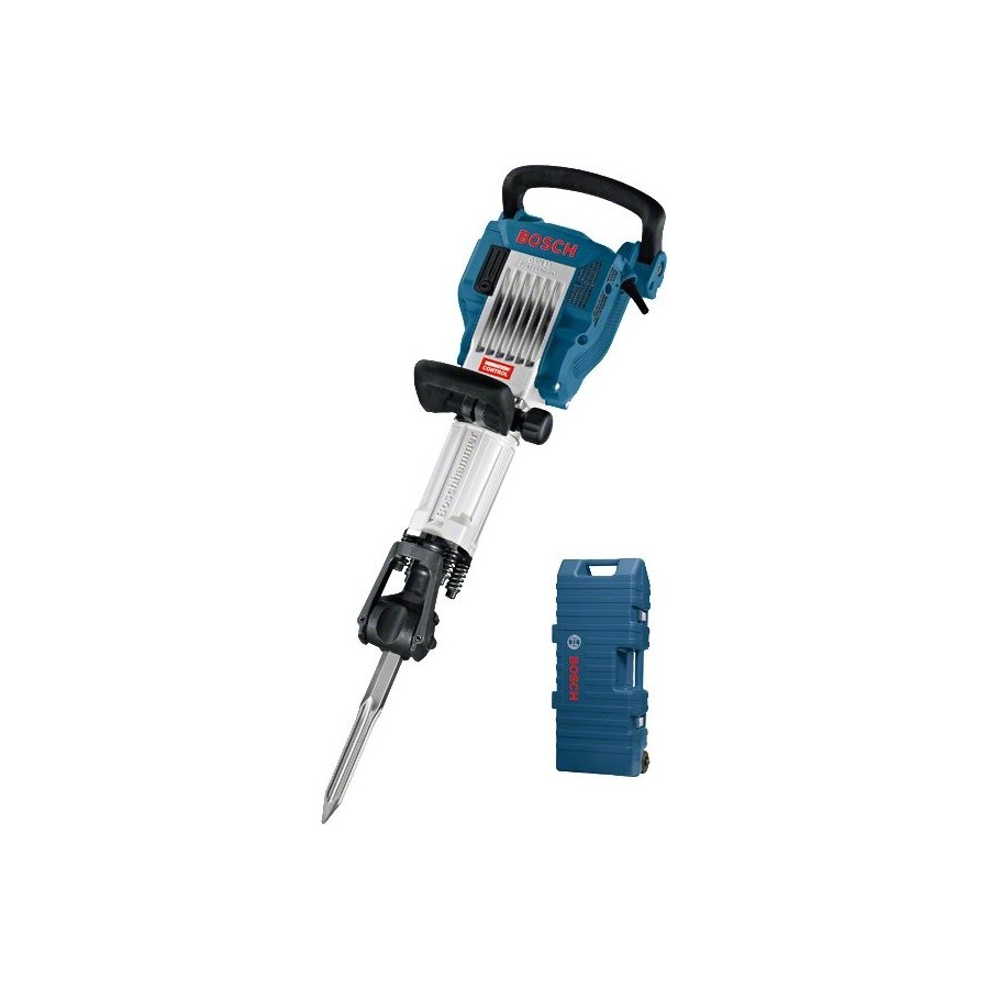 Martillo demoledor bosch professional gsh 16-28 professional azul, 1.750 vatios, carro 611335000