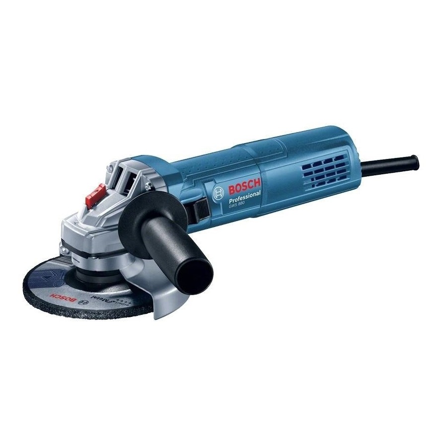Amoladora angular bosch gws 880 professional (azul/negro, 880 vatios)  060139600a