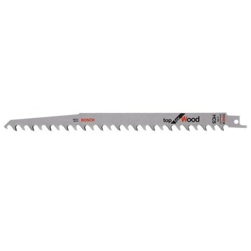 Hoja de sierra de sable bosch professional s 1542 k top para madera, 5 piezas, longitud 240 mm 2608650682