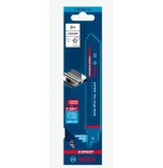 Hoja de sierra de sable bosch professional expert 'thin tough metal' s 922 ehm, 10 piezas de longitud 150 mm 2608900362