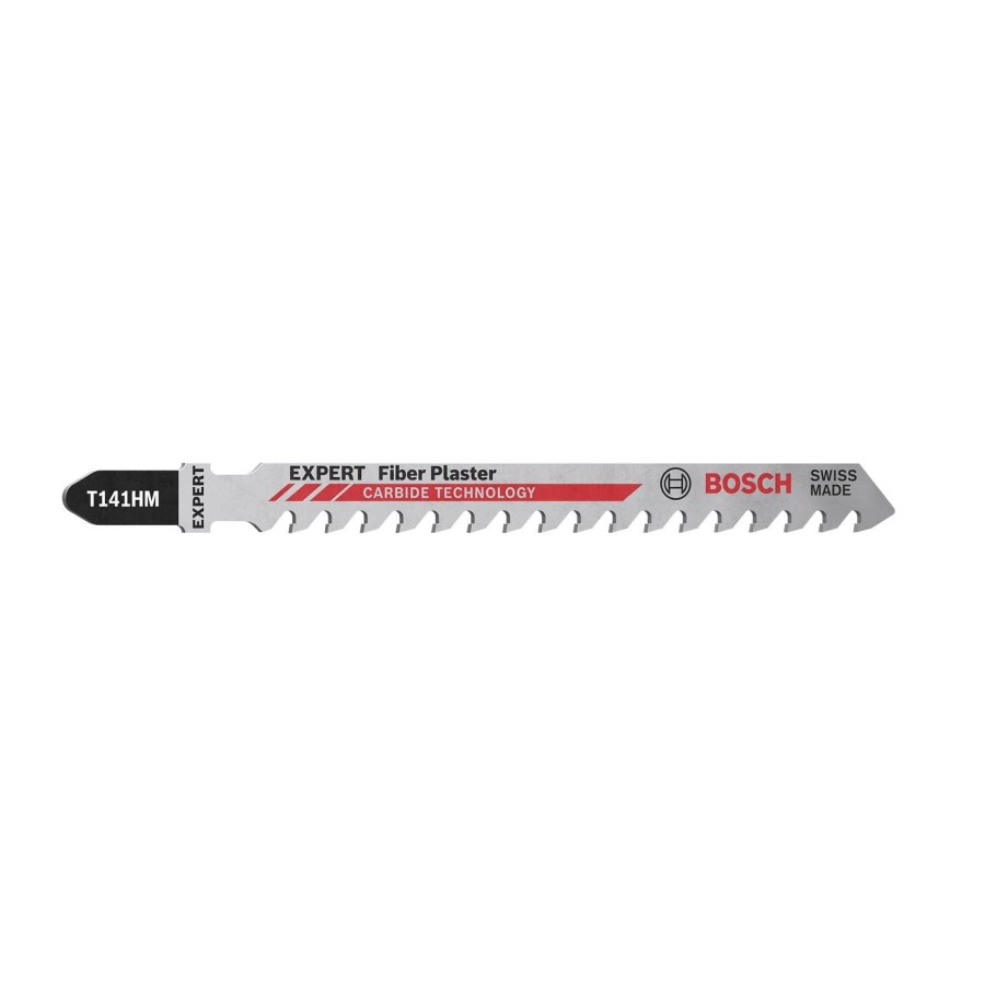 Hoja de sierra de calar bosch expert metal duro t 141 hm 'fiber yeso' (3 piezas)  2608900563