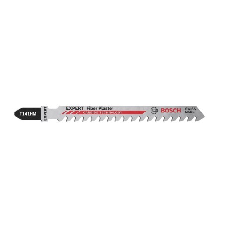 Hoja de sierra de calar bosch expert metal duro t 141 hm 'fiber yeso' (3 piezas)  2608900563