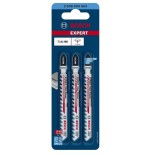 Hoja de sierra de calar bosch expert metal duro t 141 hm 'fiber yeso' (3 piezas)  2608900563