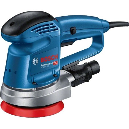 Lijadora excéntrica bosch gex 34-125 professional (azul/negro, 340 vatios) 0601372300