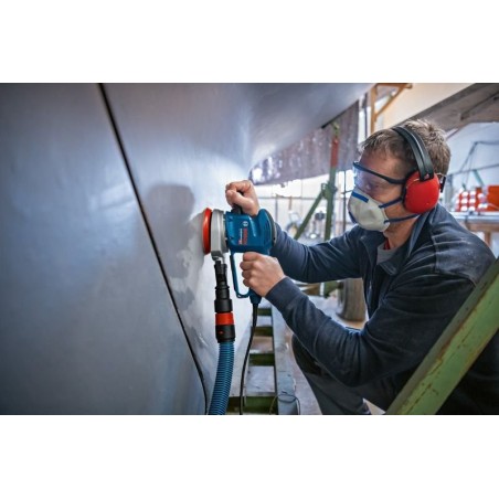 Lijadora excéntrica bosch gex 34-125 professional (azul/negro, 340 vatios) 0601372300