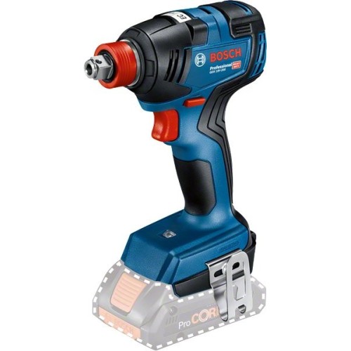Llave de impacto inalámbrica bosch gdx 18v-200 professional solo, 18 voltios 06019j2205