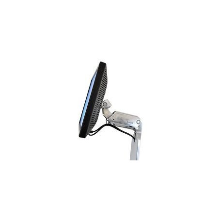 Soporte ergotron neo-flex lcd cart gris panel plano carro de suelo con ruedas multimedia