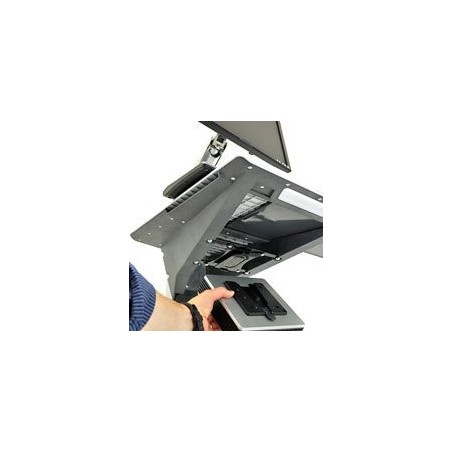 Soporte ergotron neo-flex lcd cart gris panel plano carro de suelo con ruedas multimedia