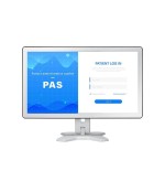 Monitor  tactil 24" agneovo tx2401 blanco medical