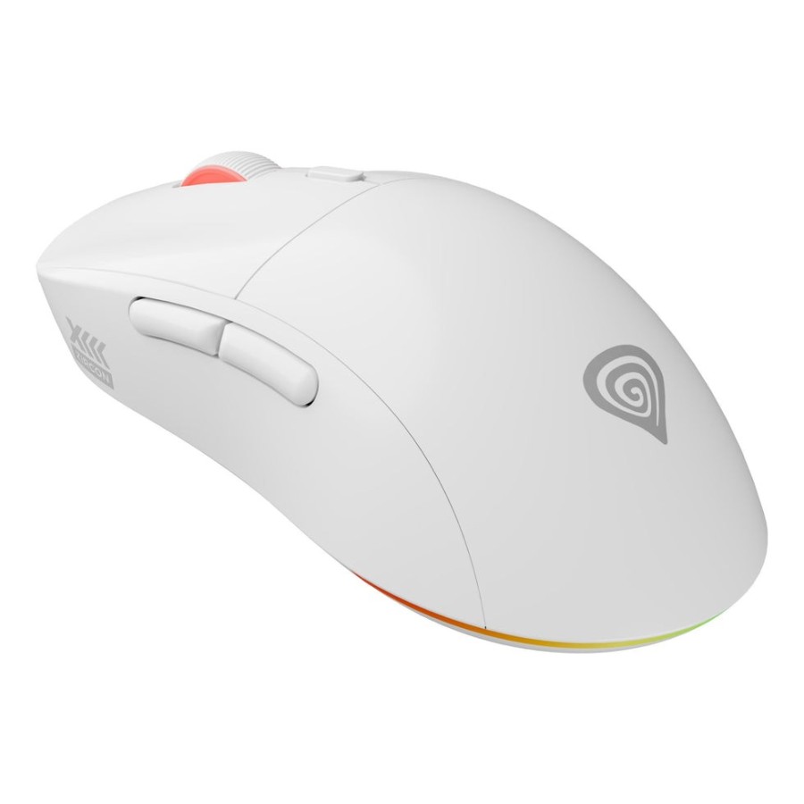 Raton gaming genesis zircon xiii customizable inalambrico 26000 dpi blanco