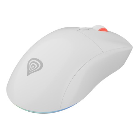 Raton gaming genesis zircon xiii customizable inalambrico 26000 dpi blanco