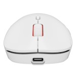 Raton gaming genesis zircon xiii customizable inalambrico 26000 dpi blanco