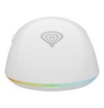 Raton gaming genesis zircon xiii customizable inalambrico 26000 dpi blanco