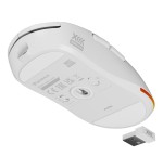 Raton gaming genesis zircon xiii customizable inalambrico 26000 dpi blanco
