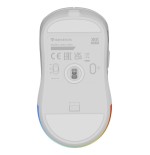 Raton gaming genesis zircon xiii customizable inalambrico 26000 dpi blanco