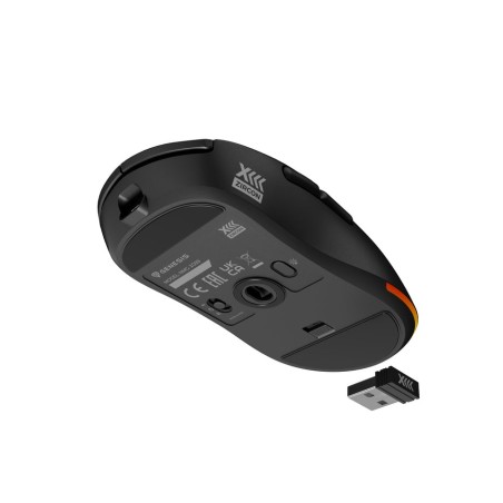Raton gaming genesis zircon xiii customizable inalambrico 26000 dpi negro