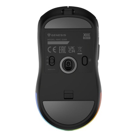 Raton gaming genesis zircon xiii customizable inalambrico 26000 dpi negro