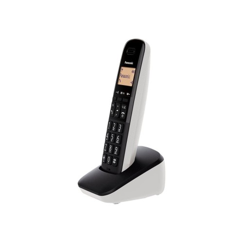 Telefono cordless doppio panasonic kx-tgb612jtw  bianco/nero