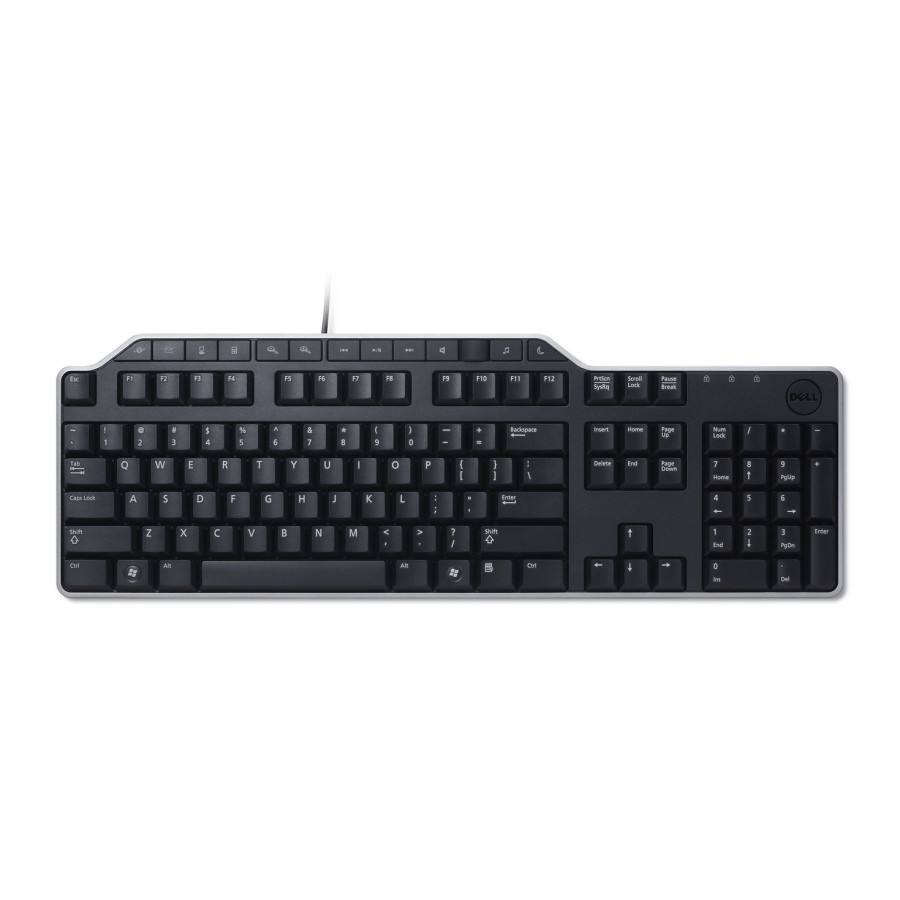 Teclado alemán dell kb522 usb qwertz negro