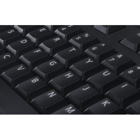 Teclado alemán dell kb522 usb qwertz negro